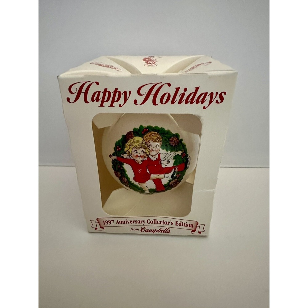 Vintage Campbell Kids Christmas Ornament 1983 Collector's Edition
Collectible